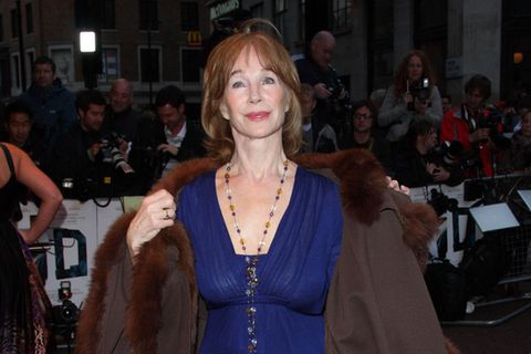 Shirley Anne Field auf dem roten Teppich