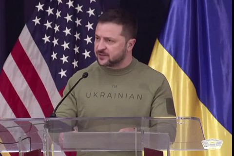 Selenskyj: US-Kongress soll Putin nicht in die Hände spielen
