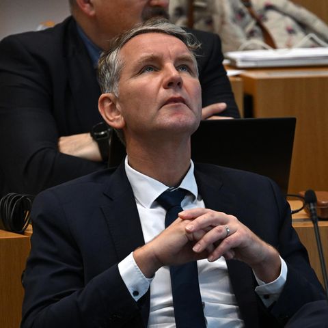 Sein Landesverband wird vom Verfassungsschutz als gesichert rechtsextrem bezeichnet: der thüringische AfD-Chef Björn Höcke