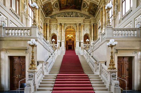 Treppenaufgang des Burgtheaters