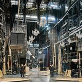 Die Kulissen der Menschenfeind Inszenierung