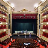 Blick auf die Bühne des Burgtheaters