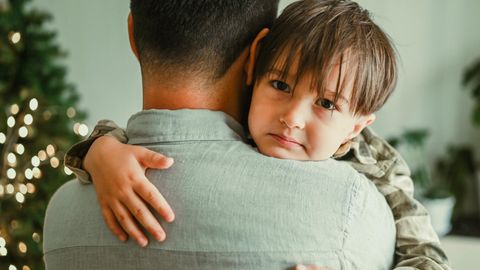 Familie streitet an Weihnachten