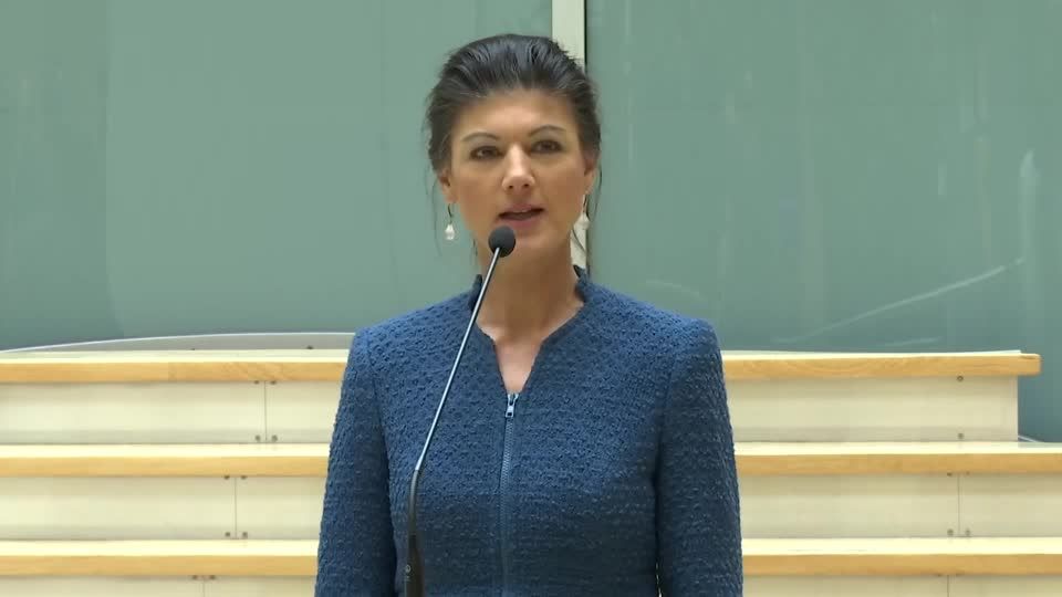 Video: Wagenknecht: "Die Ampel ist die Notlage"