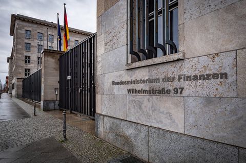 Das Bundesfinanzministerium in Berlin