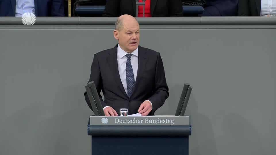 Video: Vor EU-Gipfel: Scholz fordert höhere Ukraine-Hilfen