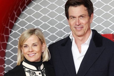 "Angriff auf die Familie": Susie und Toto Wolff bei der Filmpremiere von "Ferrari"" in London