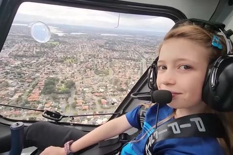 Emissionsfrei in der Luft: Zehnjährige Pilotin fliegt vollelektrisches Flugzeug – und lehrt "gemeine Klassenkameraden" eines Besseren