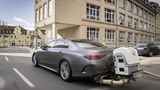 Abgasmessung bei Mercedes