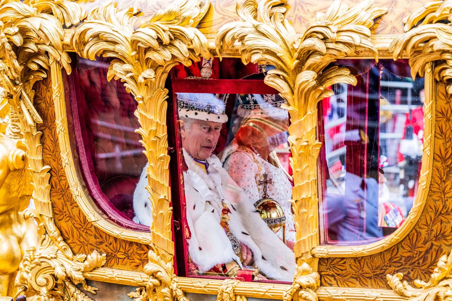 Grossbritannien König Karl III. und Königin Camila