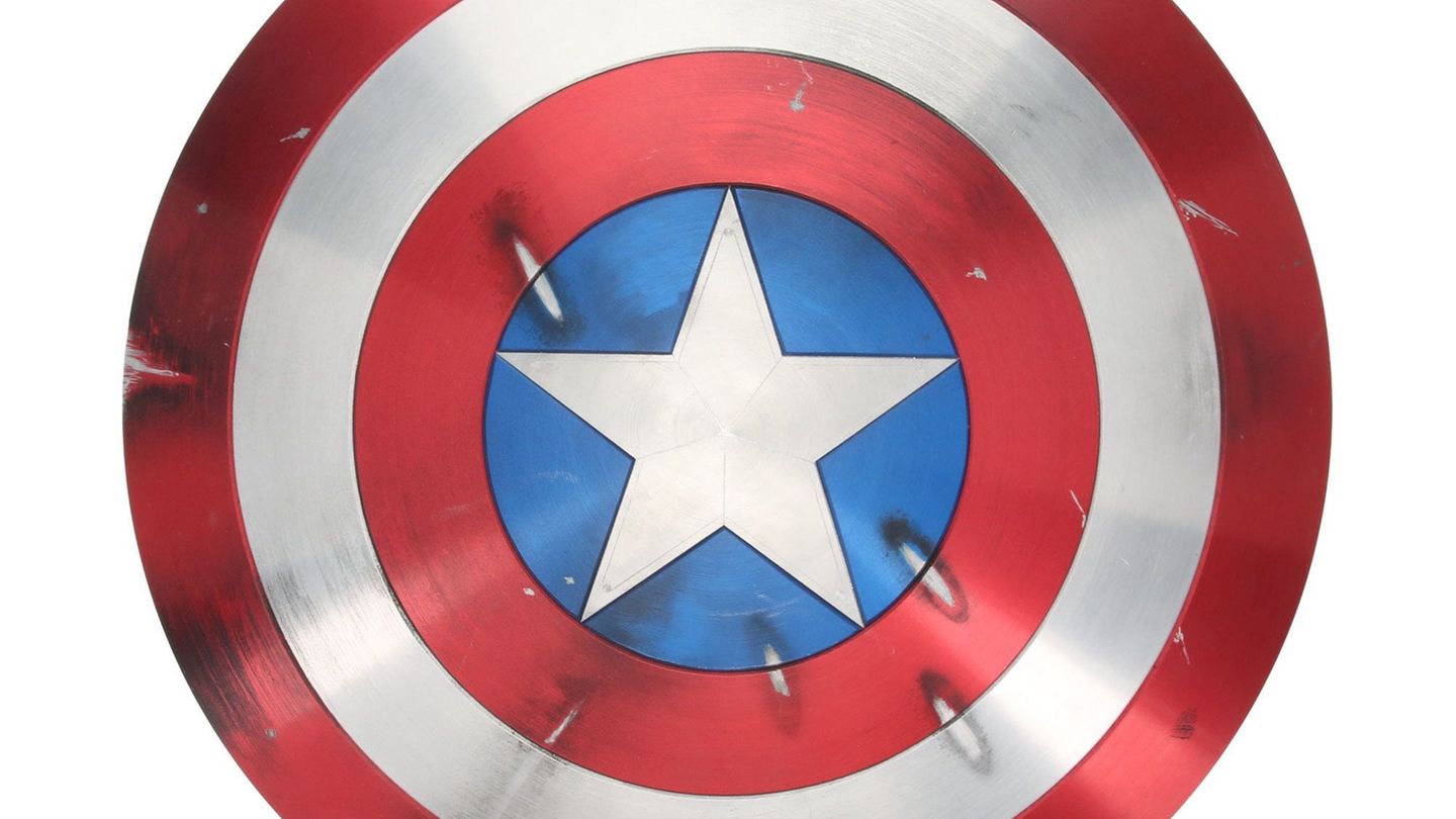 Captain Americas Schild aus dem Film "Captain America: The First Avenger"