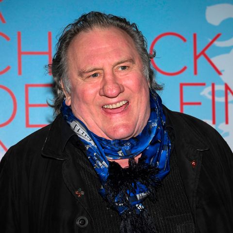 Gérard Depardieu bei der Vorstellung eines Filmes auf der Berlinale im Februar 2023