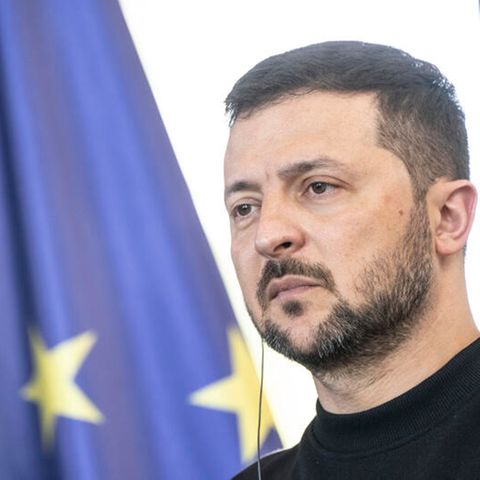 Trotz EU-Beitrittsverhandlungen ungewisse Aussichten: der ukrainische Präsident Wolodymyr Selenskyj.