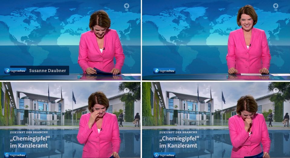 Susanne Daubner bei der tagesschau