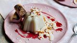 Kokos-Panacotta