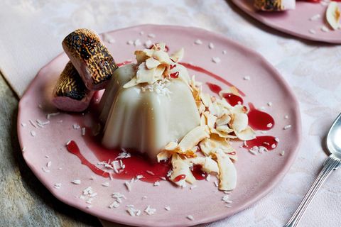 Kokos-Panacotta