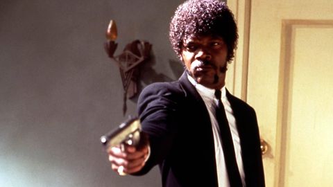 Samuel. L. Jackson als Killer Jules 1994 in Pulp Fiction