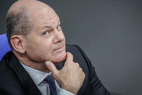 Kanzler Scholz: Die Regierung ist sich jetzt angeblich ganz, ganz einig