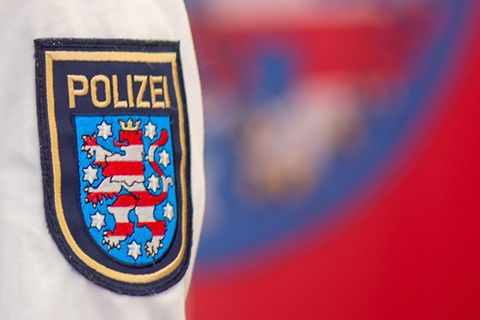 Ärmel einer Thüringer Polizeiuniform