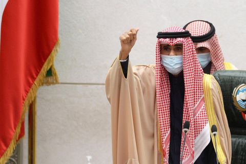 Scheich Nawaf al-Ahmad al-Sabah regierte seit 2016 den Ölstaat Kuwait