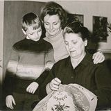 Ruth Maria Kubitschek mit Sohn Alexander und Mutter
