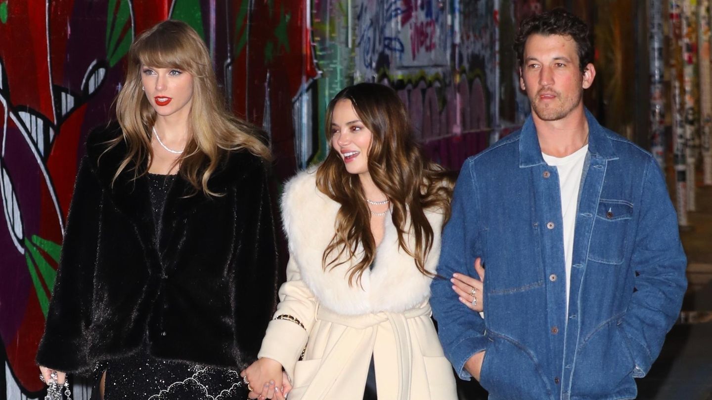 Taylor Swift, Miles Teller und seine Frau Keleigh Sperry