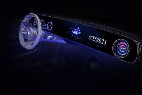 Mercedes Vision Cockpit CES 2024