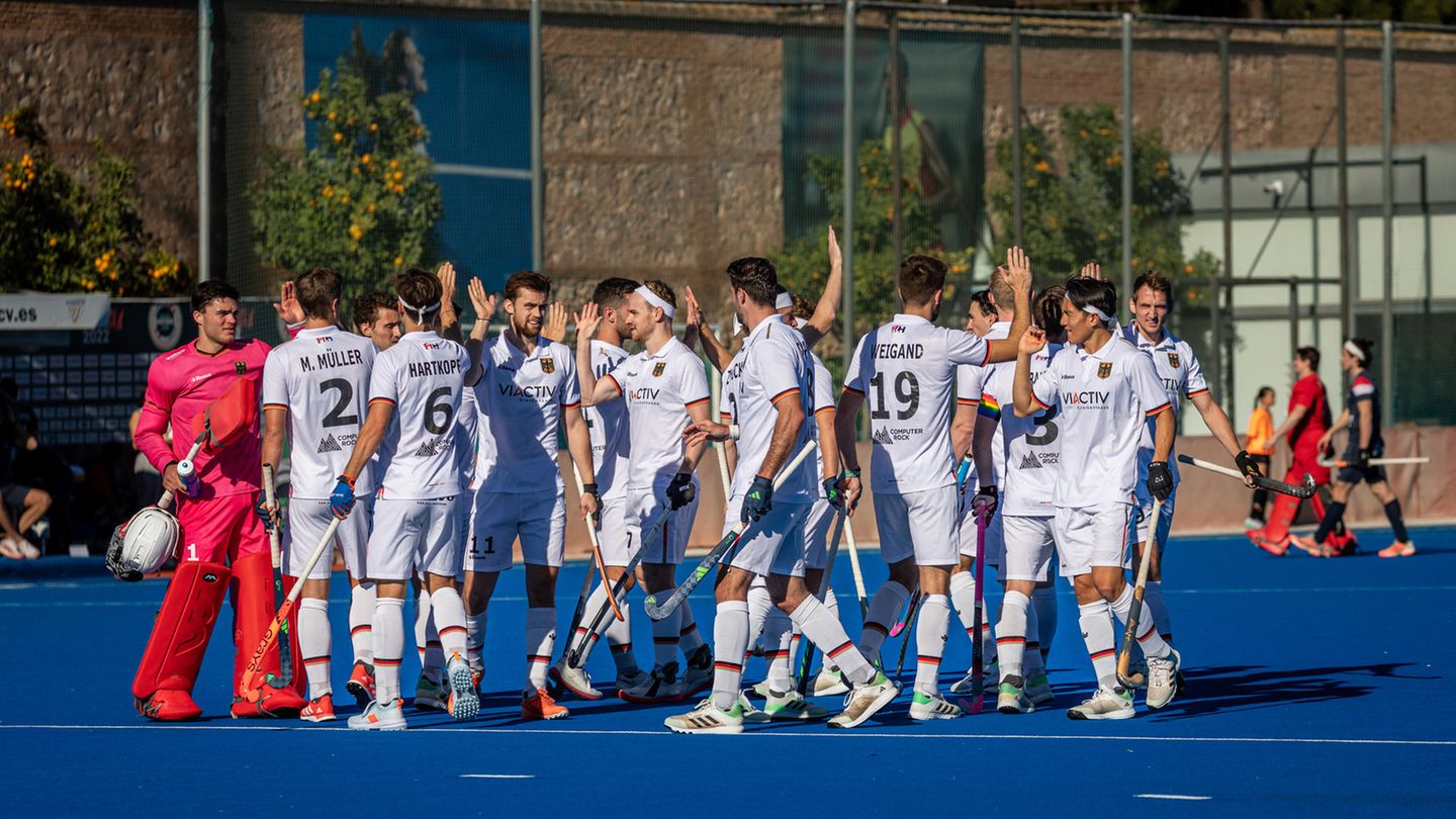 Das Hockey-Nationalteam der Männer belegt den dritten Platz bei der Wahl der besten Mannschaften des Jahres. Punkte: 1119