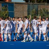 Das Hockey-Nationalteam der Männer belegt den dritten Platz bei der Wahl der besten Mannschaften des Jahres. Punkte: 1119