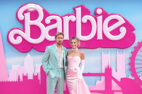 Barbie-Premiere mit Ryan Gosling und Margot Robbie.