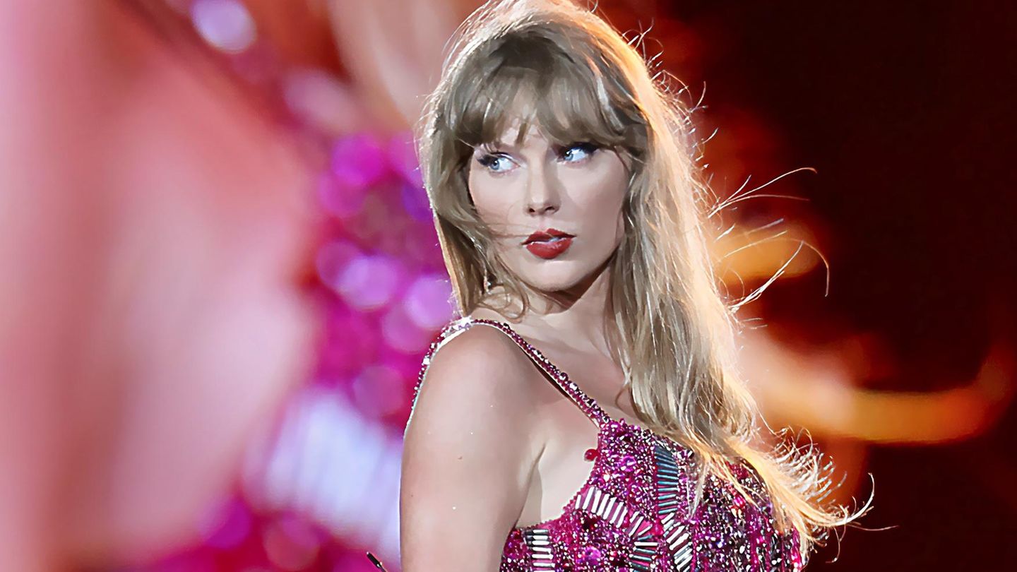 Taylor Swift bei einem Konzert