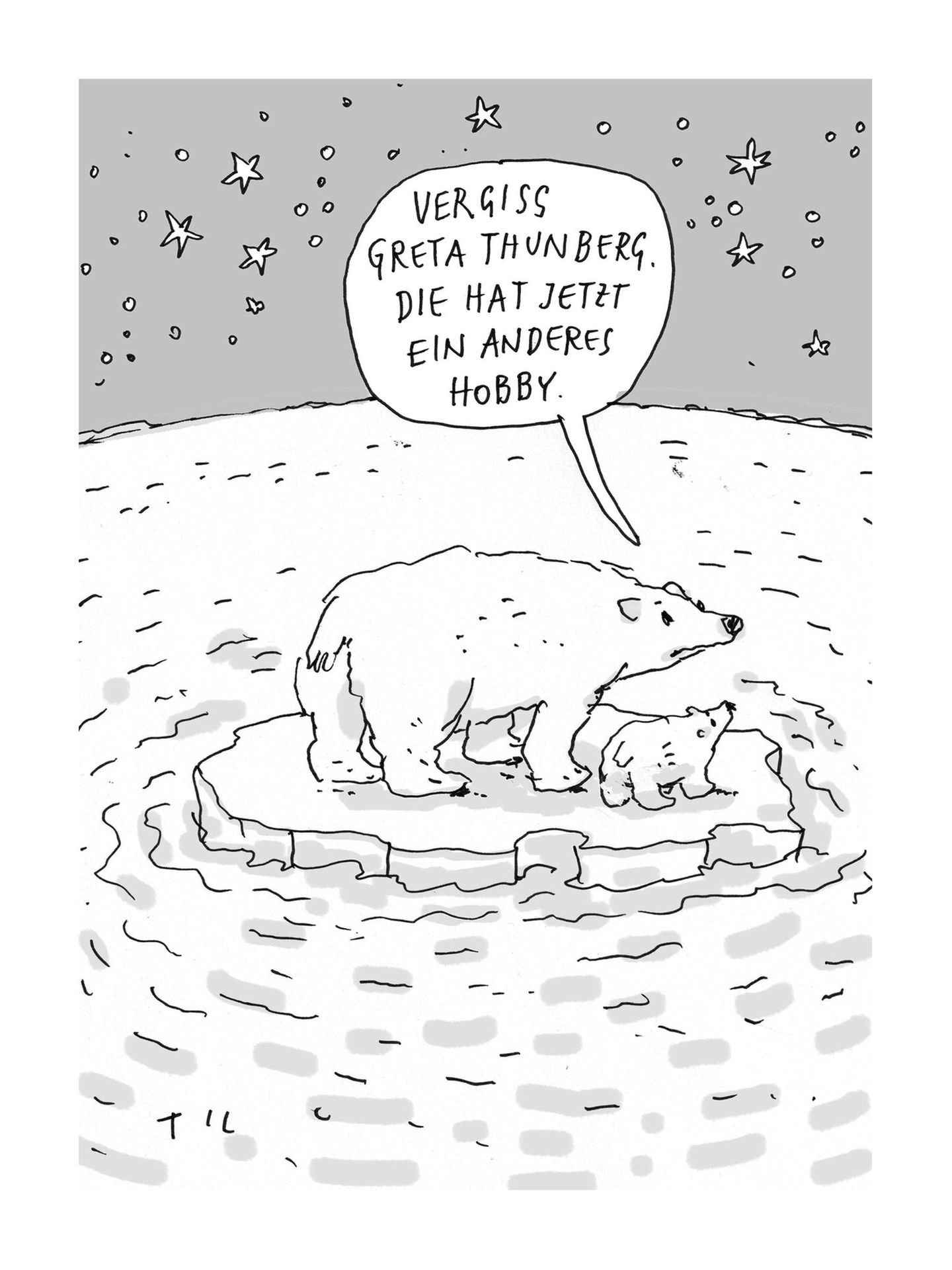 Jahresrückblick: "Welcher Wein passt zu Weltuntergang?": Til Mette lässt 2023 in 25 Cartoons Revue passieren