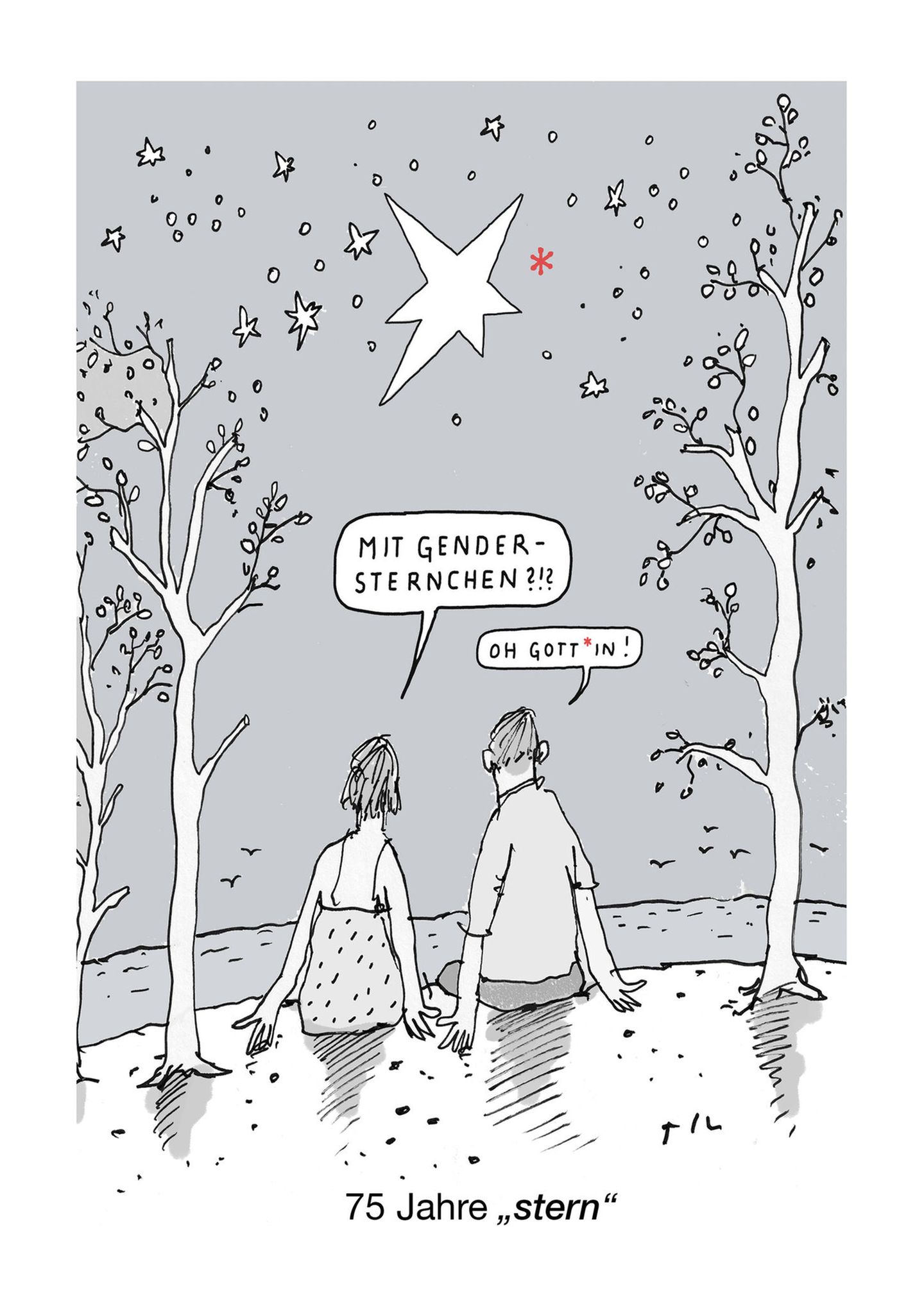 Jahresrückblick: "Welcher Wein passt zu Weltuntergang?": Til Mette lässt 2023 in 25 Cartoons Revue passieren