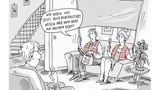 Jahresrückblick: "Welcher Wein passt zu Weltuntergang?": Til Mette lässt 2023 in 25 Cartoons Revue passieren