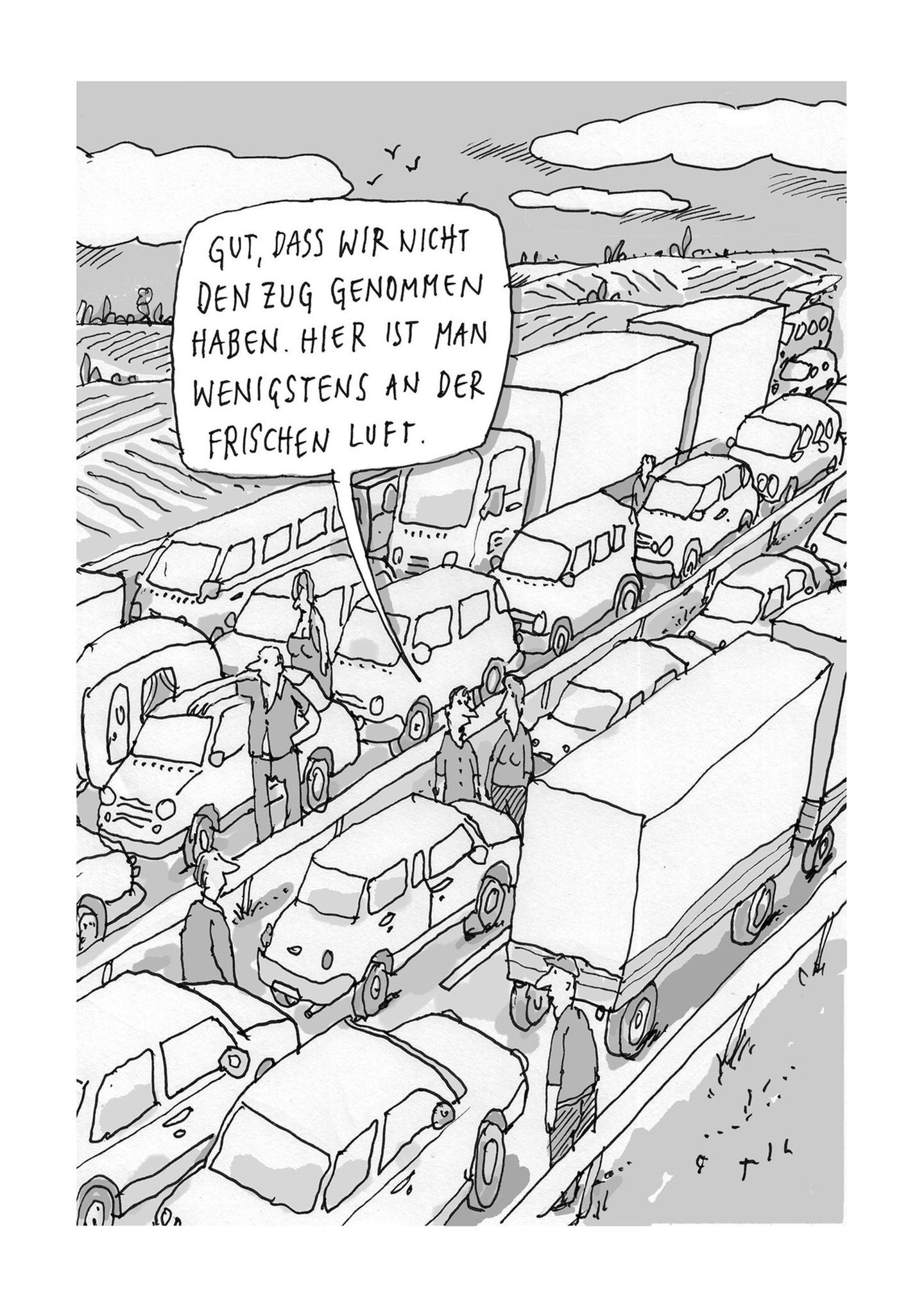 Jahresrückblick: "Welcher Wein passt zu Weltuntergang?": Til Mette lässt 2023 in 25 Cartoons Revue passieren