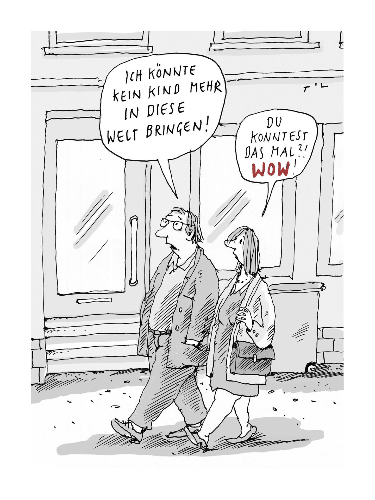 Jahresrückblick: "Welcher Wein passt zu Weltuntergang?": Til Mette lässt 2023 in 25 Cartoons Revue passieren