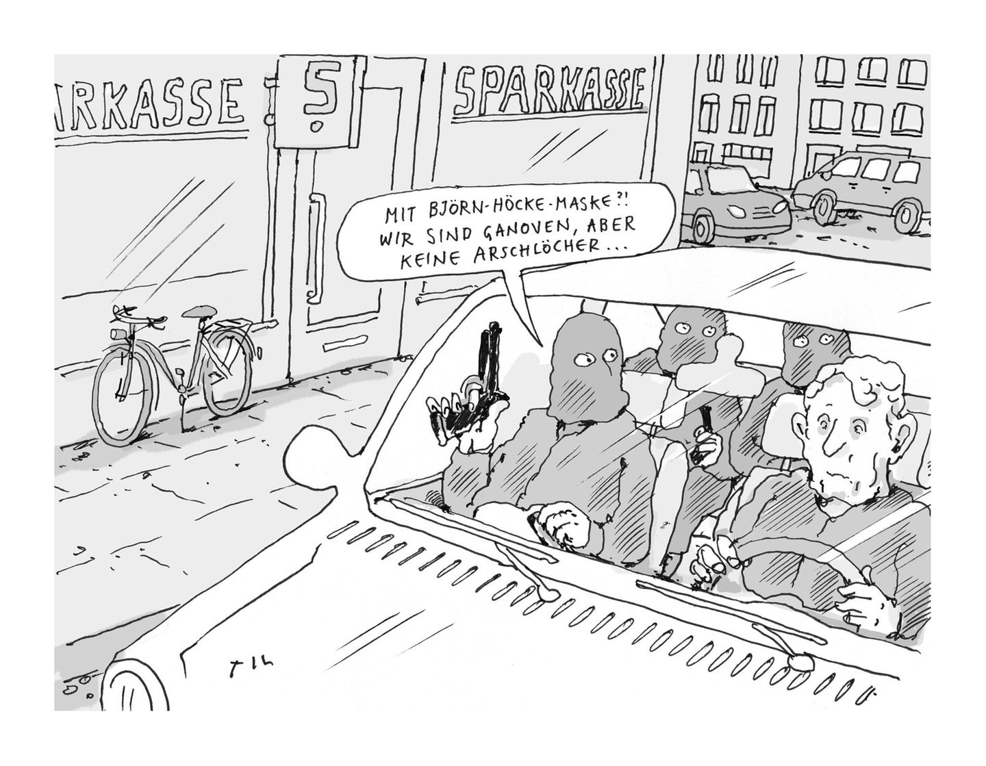 Jahresrückblick: "Welcher Wein passt zu Weltuntergang?": Til Mette lässt 2023 in 25 Cartoons Revue passieren