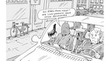 Jahresrückblick: "Welcher Wein passt zu Weltuntergang?": Til Mette lässt 2023 in 25 Cartoons Revue passieren
