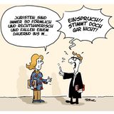 Cartoons aus dem Leben eines Juristen