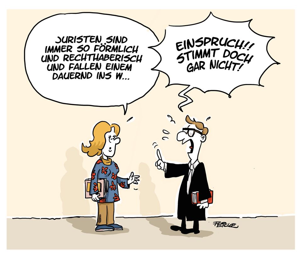 Cartoons aus dem Leben eines Juristen STERN.de