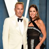 Kevin Costner und Christine Baumgartner