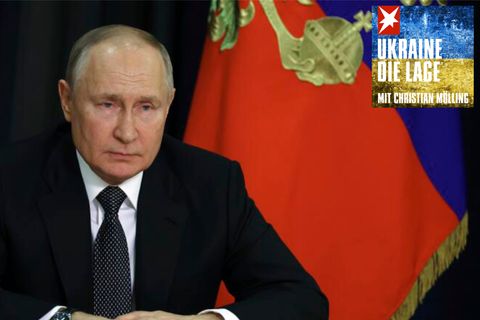 Führt Krieg gegen die Ukraine: Russlands Präsident Wladimir Putin