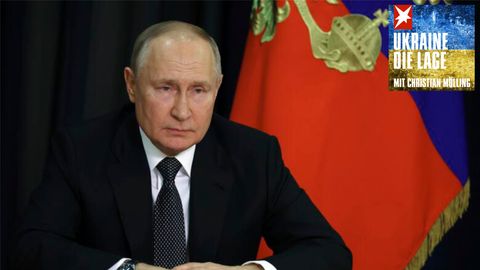 Führt Krieg gegen die Ukraine: Russlands Präsident Wladimir Putin