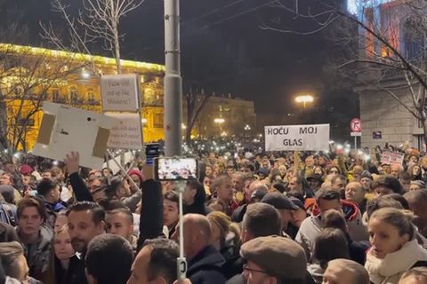 Video: Serbien: Proteste gegen mutmaßlichen Wahlbetrug