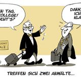 Cartoons aus dem Leben eines Juristen