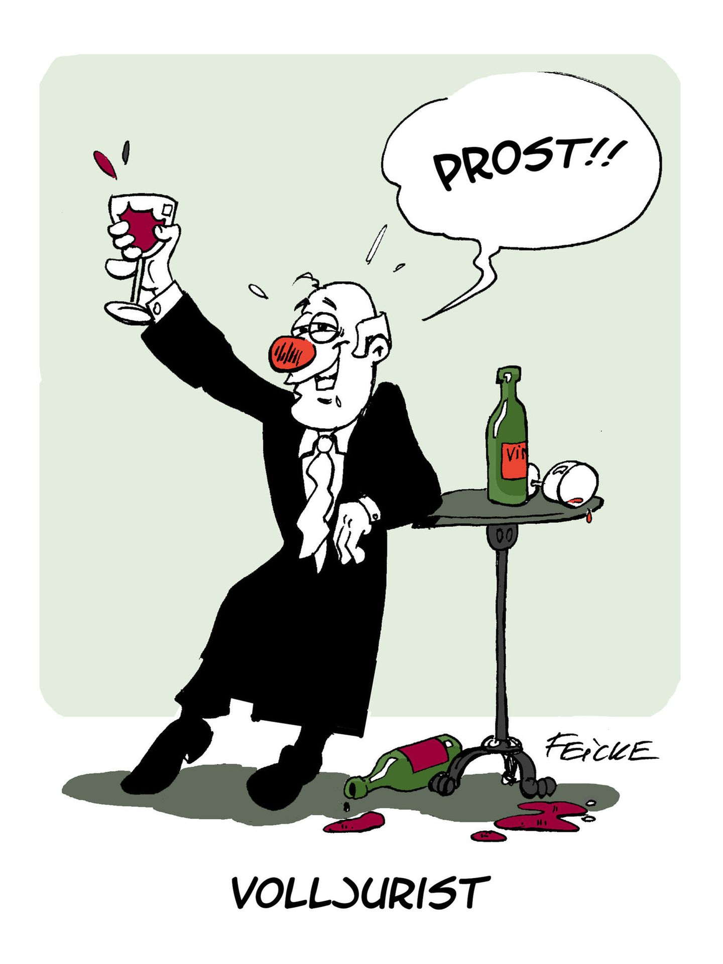 Cartoons aus dem Leben eines Juristen