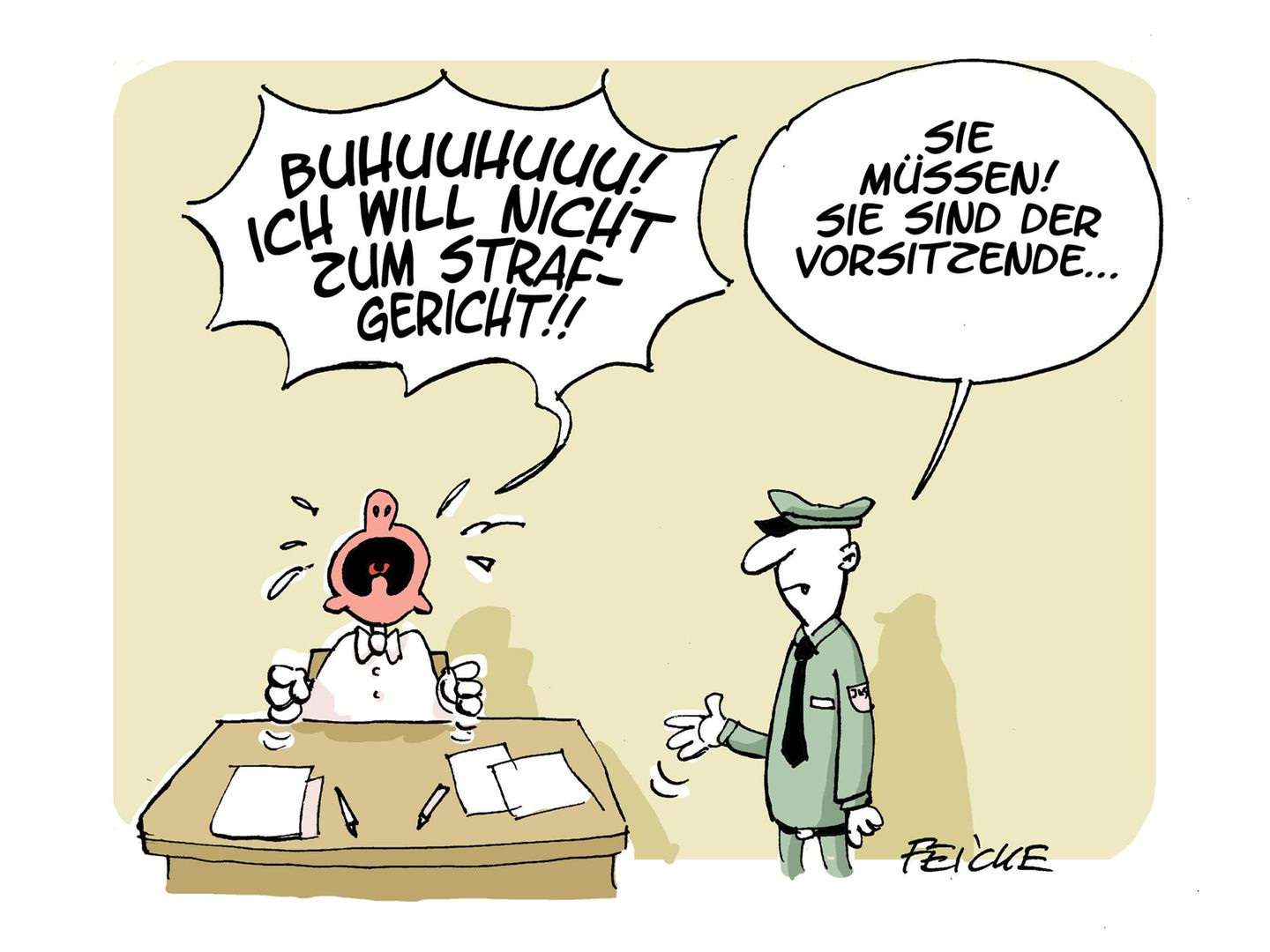 Cartoons aus dem Leben eines Juristen