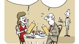 Über 300 Justiz-Cartoons hat der Richter Tim Oliver Feicke gezeichnet. Hier eine kleine Auswahl
