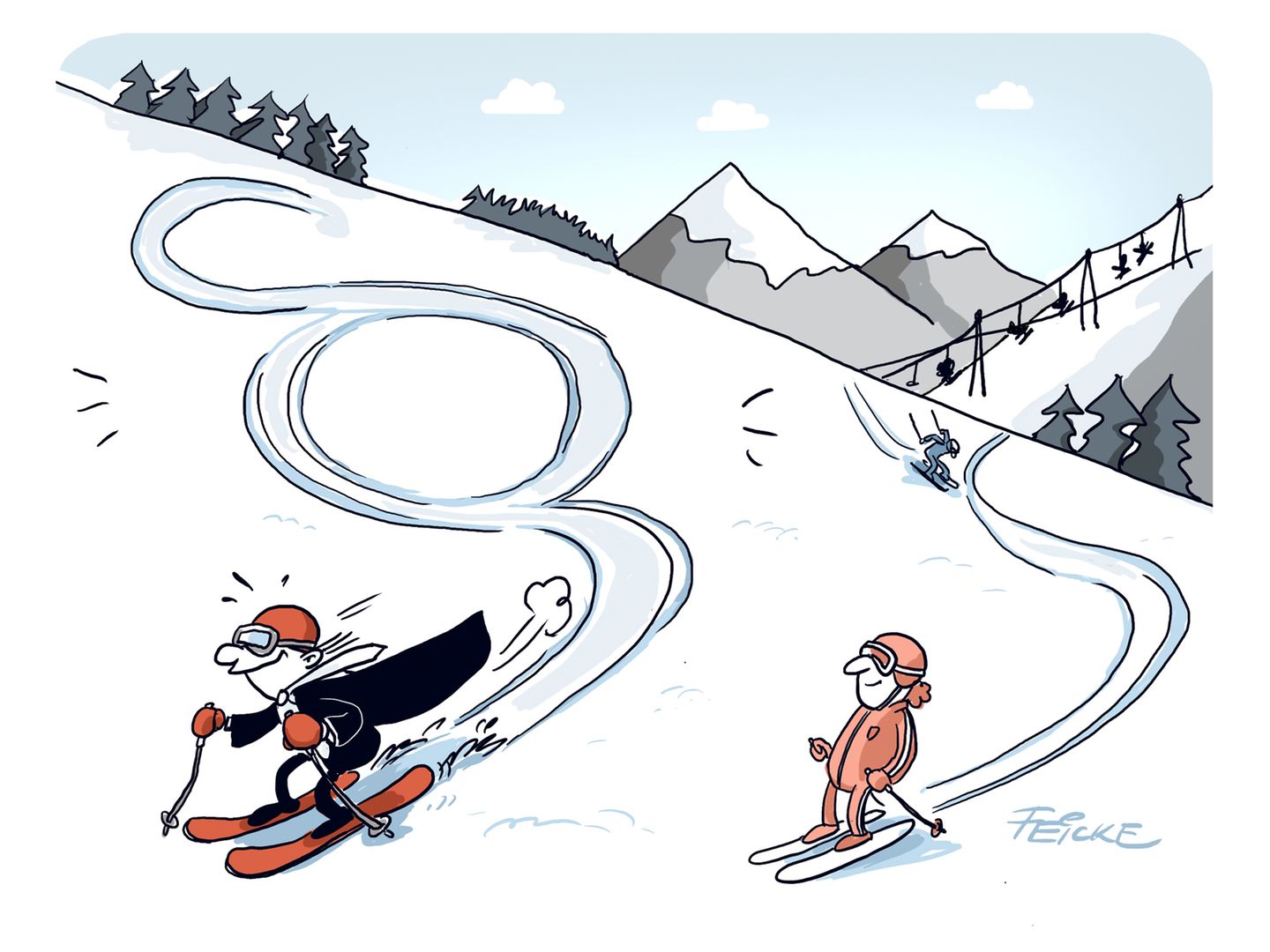 Cartoons aus dem Leben eines Juristen