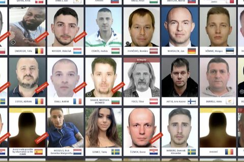Europols "Most-Wanted-Liste": Das sind Europas meistgesuchte Schwerverbrecher